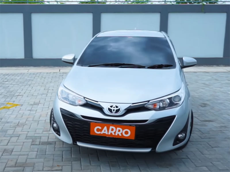 Review Toyota Yaris G 2018 - Eksterior Depan