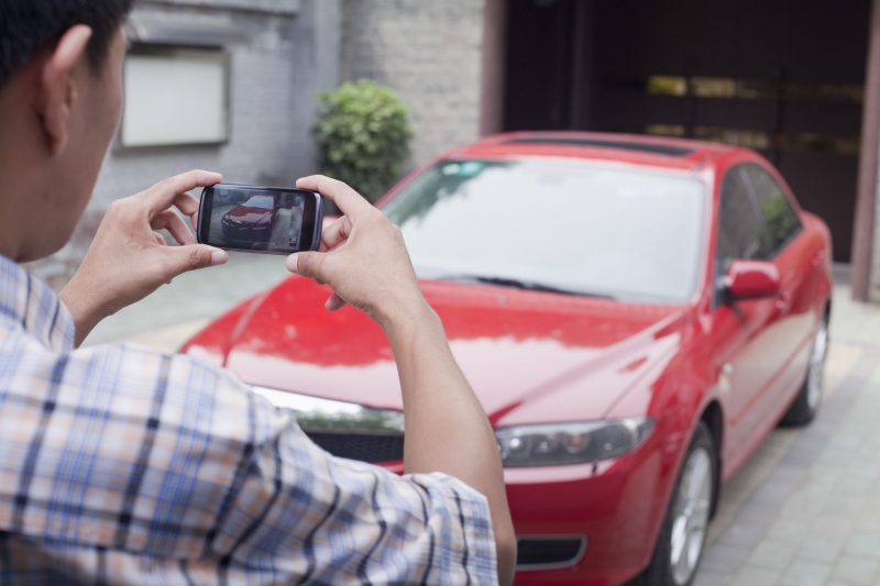 cara mengambil foto mobil Anda