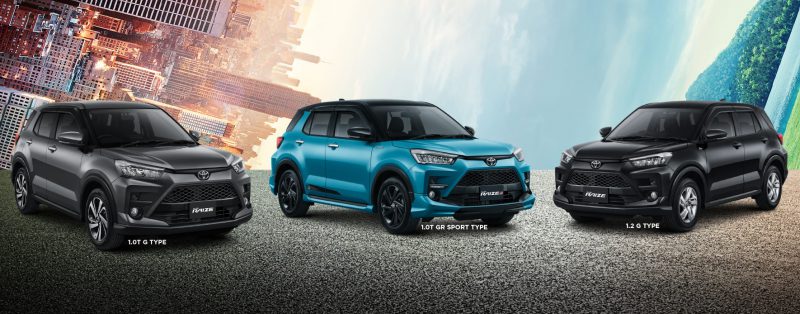 Lini Toyota Raize Indonesia