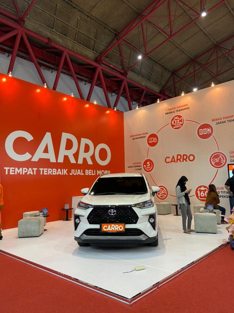 Booth carro di Pekan Raya jakarta